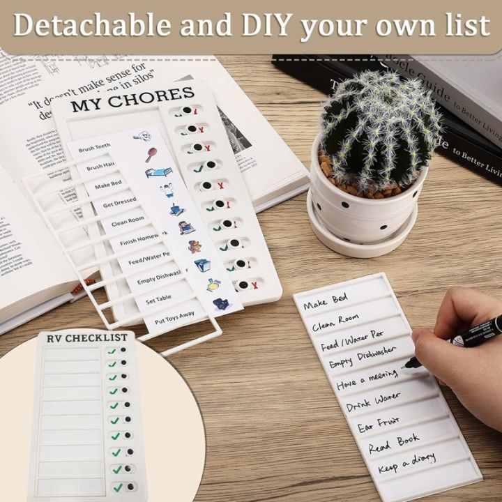 multifunctional-memo-board-wall-daily-affair-checklist-reusable-rv-checklist-pad