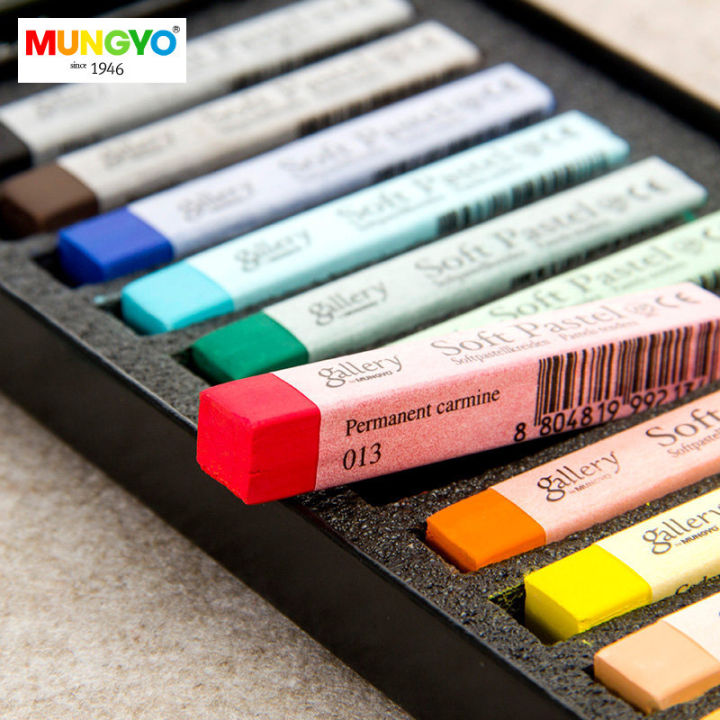 ชุดดินสอสีชอล์กสีพาสเทลสำหรับศิลปินอุปกรณ์วาดรูป12-24-36-48-72สี