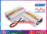 อินเวอร์เตอร์ 12v 3000VA SUOER (SUA-3000A) - เครื่องแปลงไฟแบตเตอรี่เป็นไฟบ้าน ชนิดคลื่นโมดิฟายเวฟ มีช่องต่อ USB 12v to 220v Power Inverter by nk-marketing