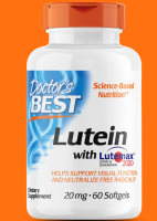 Doctors Best, Lutein with Lutemax 2020, 20 mg, 60 Softgels