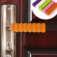 ♂ 1PC Soft Spiral Foam Elastic Door Handle Cover Doorknob Guard Protector Anti-collision Door Stopper Safety Practical Home Decor