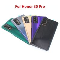 กระจกด้านหลังเดิมสำหรับ Honor 30 Pro ครอบคลุมกรณีที่อยู่อาศัยประตูหลัง AN00ฝาหลังปิดโทรศัพท์พร้อมกล้อง