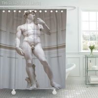 【CW】☏ↂ  David Statue by Miguel Florence Michelangelo Shower Curtain