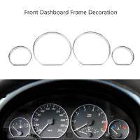 VODOOL 4pcs Car Front Dashboard Decoration Frame Car Styling Auto Front Cover for BMW E46 Car Auto Replacement Part Accessories