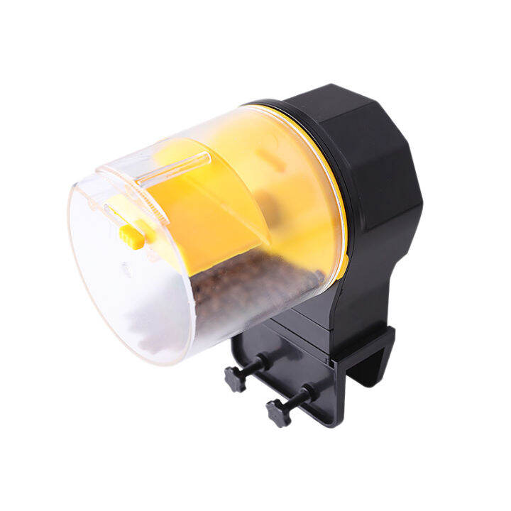 1 Set of Aquarium Fish Tank Feeder Intelligent Timing Automatic Fish