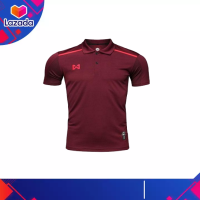 เสื้อโปโล WARRIX WA-3321-MR สีเลือดหมู