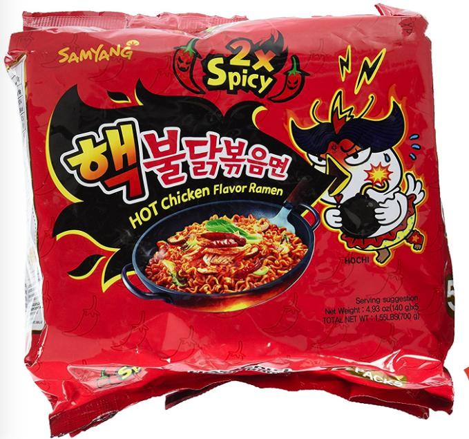 Samyang x2 Spicy Chicken Ramen Multipack 140g x 5 | Lazada PH