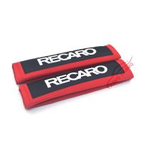 Red/Black 1Pair Cotton Universal Racing Seats Harness Auto Car Safety Seat Belt Shoulder Pad Seatbelt Strap Cover Accessories