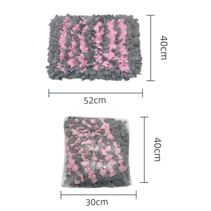 dog-sniff-pad-สัตว์เลี้ยงสุนัข-snuffle-mat-pet-nose-pad-sniffing-ผ้าห่มสุนัข-nosework-ปริศนาของเล่นบรรเทาความเครียด