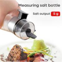 Push-type Salt Dispenser Spice Shaker Salt Shaker Salt And Pepper Spice Jar Spice Container Kitchen Supplies Herb Spice Tools