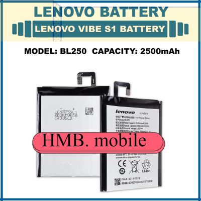 แบตเตอรี่ แท้ Lenovo VIBE S1 | Battery Model BL250 | 2500mAh ส่งตรงจาก กทม. รับประกัน 3เดือน