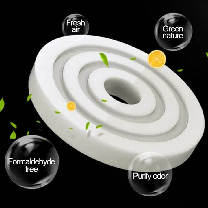 Motorpark 5Pcs Car Air Freshener Replacement Tablet Air Vent Perfume Air freshener Refill Solid