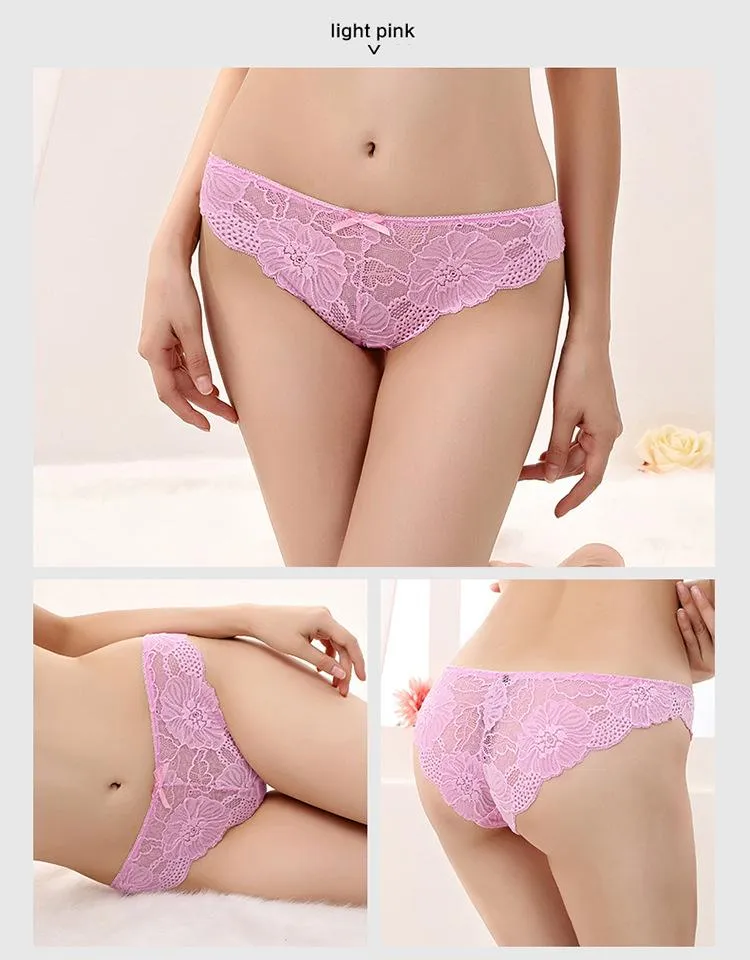Cheap 6pcs/Lot Women's Underwear Cotton Panties Sexy Plus Size