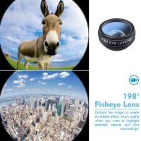 APEXEL 1 Set CPL Filter Mobile Phone Camera 10in1 Fisheye Wide Angle Macro 2X escope for Smartphones with