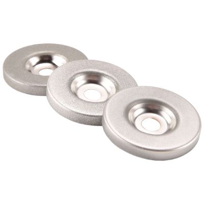 3Pcs 56mm Diamond 180/320/600 Grinding Wheel Circle Disc for Electric Multifunctional Sharpener Grinder Sharpening