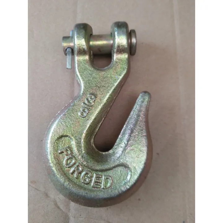 【Ready Stock】 size 3/8" Clevis Grab Hook High Test Tensile for
