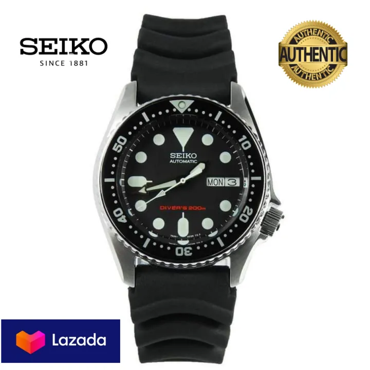 Seiko Black Automatic Dive Watch SKX013K1 | Lazada PH