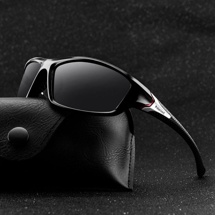แว่นกันแดดโพลาไรซ์ปลาแว่นกันแดดขับรถผู้ชาย-แว่นตากันแดดแบบคลาสสิกตกปลาย้อนยุคขับรถใหม่สุดหรู