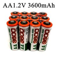 【2023】 Green Street 100% 1.2V AA 3600MAh NI MH ที่ชาร์จใหม่ NI-MH แบบชาร์จไฟได้ AA3600สำหรับไมโครโฟนกล้องของเล่น