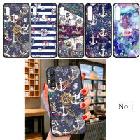 2FFA Anchor อ่อนนุ่ม High Quality ซิลิโคน TPU Phone เคสโทรศัพท์ ปก หรับ Huawei P10 P20 P30 Pro Lite Y5P Y6 Y6P Y7A Y8P Y9A Y8S Y9S Y7 Y9 Prime