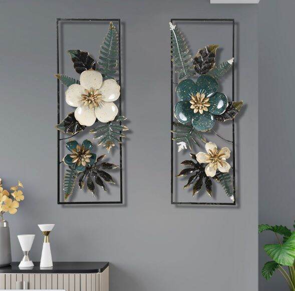 Wall Frame Gold Frame Wall deko Modern European Wall Deco Gold 3D Metal