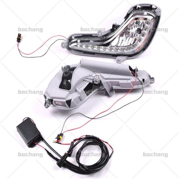 Fog Lamp 12V Car Running Lights for Hyundai Accent Solaris Verna