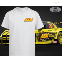 2023 NEW Street Fashion Racing Sports T-shirt [white] [aem] Round Neck Size：s-5xl