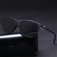 【CC】❒☑  Sunglasses Men Polarized Oversized Mirror Driving Glasses Brand Designer Driver Goggles UV400