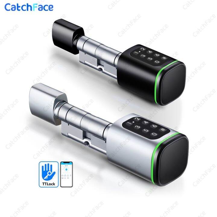 catchface-s1โปรปรับรหัสแอปพลิเคชั่น-tlock-บัตร-rfid-ล็อกกระบอกสูบยูโรเปลี่ยนโดยไม่ต้องใช้กุญแจดิจิทัลประตูล็อคอัจฉริยะ-alexa