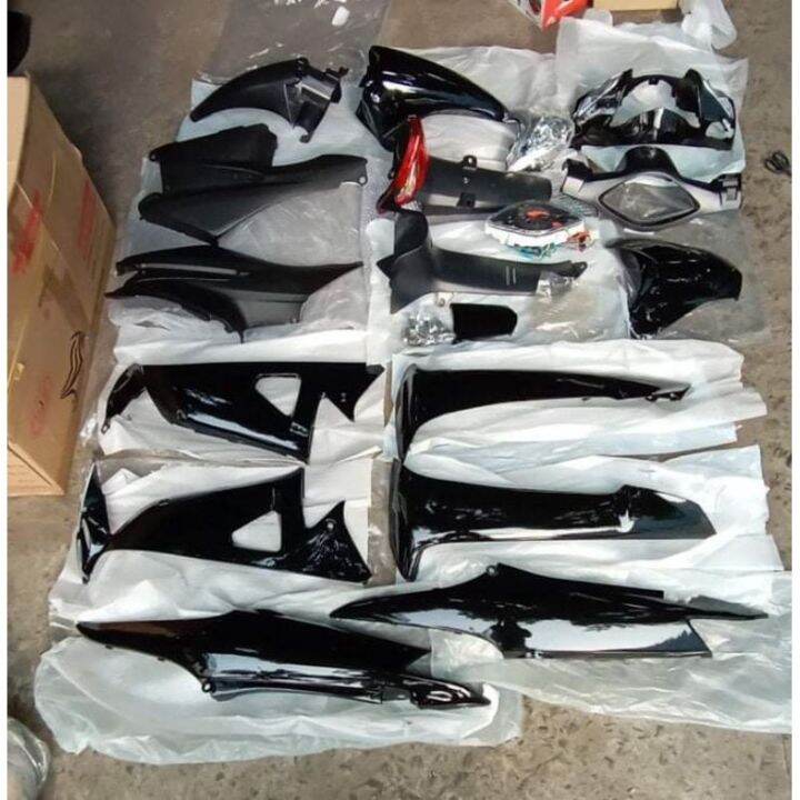 fullset fairings wave 100 black class a only | Lazada PH