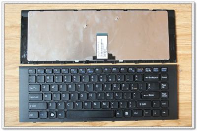 NEW FOR Sony Vaio VPCEG VPC EG-111T EG-112T EG-211T EG-212T PCG-61A14L Black Laptop Keyboard With Frame NEW US