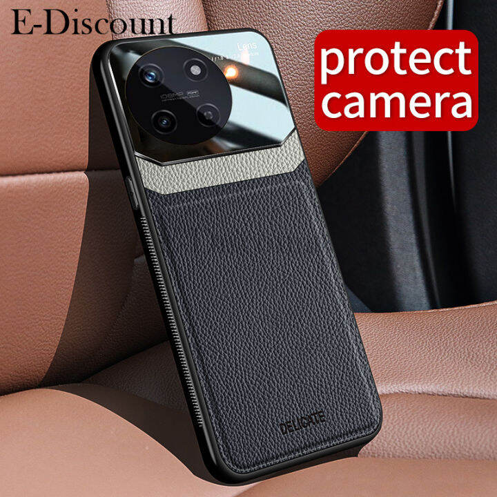 เคสโทรศัพท์ใหม่สำหรับ-realme-11-4g-ปลอกแฟชั่นแข็งกันกระแทกฟิล์มกระจกหลังป้องกันหนังสำหรับ-realme-11เคส