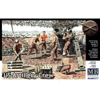 โมเดลประกอบฟิกเกอร์ทหาร Master Box 1/35MB3577 US ARTILLERY CREW