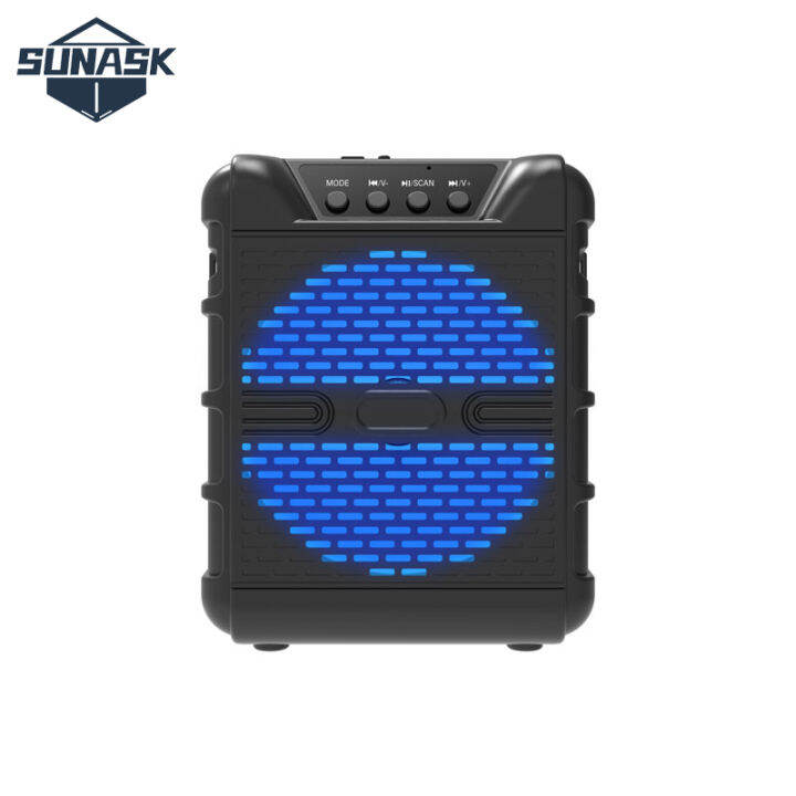 Sunask Speaker Karaoke Bluetooth Speaker Wireless Speaker With Sound FM
