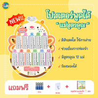 โปสเตอร์พูดได้ รุ่น แม่สูตรคูณ รุ่นใหม่ กดแล้วมีเสียง ร้องเพลงได้