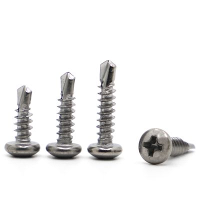 【HOT】■﹊ 20pcs M4.2 M4.8 Phillips Pan 410 Drilling Screw Thread Tapping Length 13-70mm
