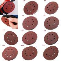 ‘；【 10Pcs 125Mm Sanding Discs 8 Hole Hook Loop Sandpaper 40Grit-3000Grit Sanding Paper Sanding Disc Abrasive Polishing Tools