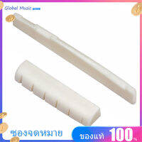 Guitar Saddle Nut White Cattle Bone สำหรับกีตาร์พื้นบ้าน41นิ้ว