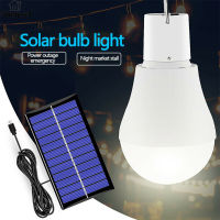 Studyset IN stock Portable Led Solar Light Bulb Usb Charging Energy Saving Outdoor Camping Emergency Tent Lamp