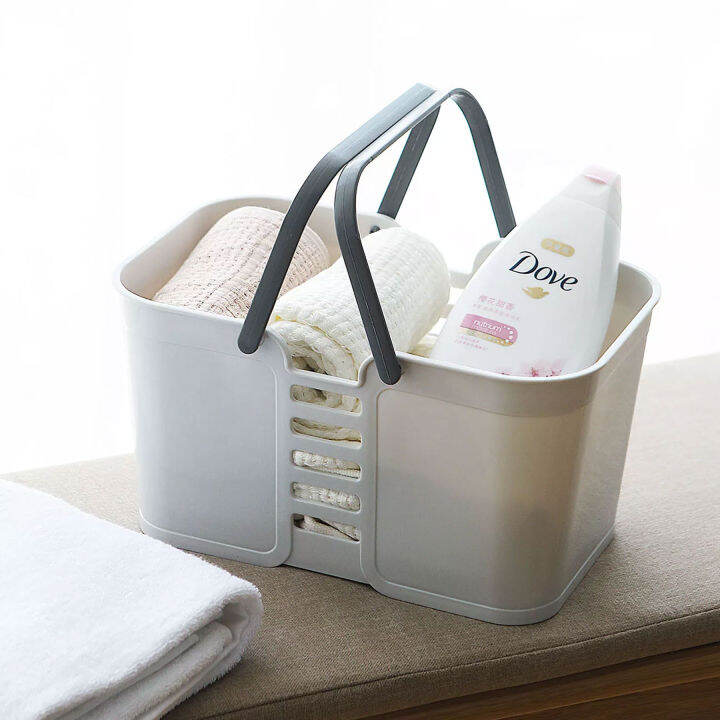 Romax Portable Bath Basket and Shower Cleaning Tote with Handles For ...