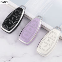 【YY】New TPU Car Smart Key Case Cover Shell For Ford Focus 3 4 ST Mondeo MK3 MK4 Fiesta Fusion. Kuga Protect Fob Accessories