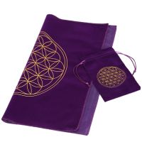 【YF】 Altar Tarot Card Cloth Constellation Flower of Life Tablecloth Astrology Divination Board Game Pad GXMF