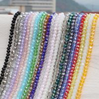 6mm 95pcs Shinying Multi Color Rone Austria Faceted Crystal Glass Beads Loose Spacer Beads for Jewelry Making