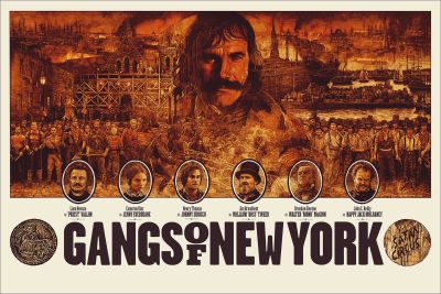 โปสเตอร์ หนัง Gangs of New York จอมคนเมืองอหังการ์  Poster  Decor  วินเทจ แต่งห้อง แต่งร้าน ภาพติดผนัง ภาพพิมพ์ ของแต่งบ้าน ร้านคนไทย 77Poster