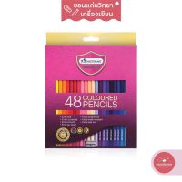 ดินสอสี Master Art มาสเตอร์อาร์ต สีไม้ หัวเดียว รุ่นใหม่ 48 สี จำนวน 1 กล่อง