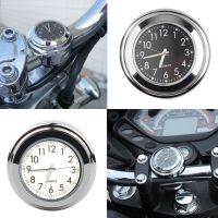 ✻ Motorcycle Dustproof Quartz Clock Aluminum Alloy Handlebar Motorcycle Luminous Schedule Universal Car Clock Handlebar Table