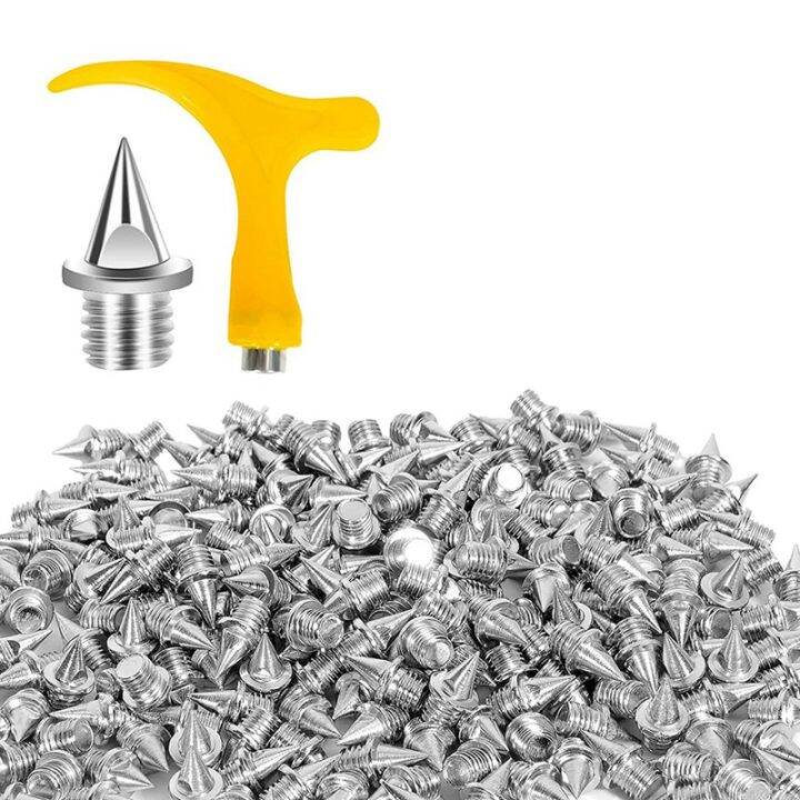 Replacement Spikes Shoe Spikes for Track Shoes,for Ice Cleats Steel Pyramid Spikes for Hiking
