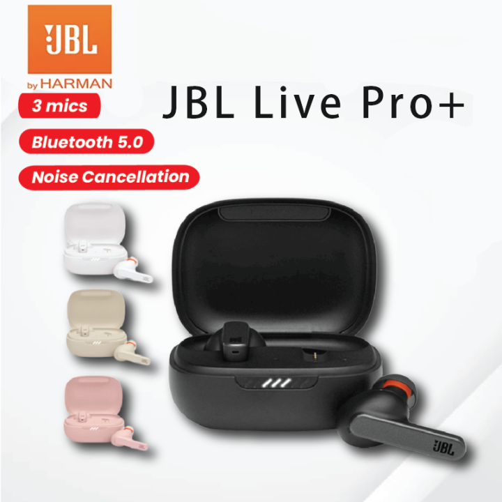 Original JBL LIVE PRO+ TWS Bluetooth Wireless Earphone Sports Earbuds