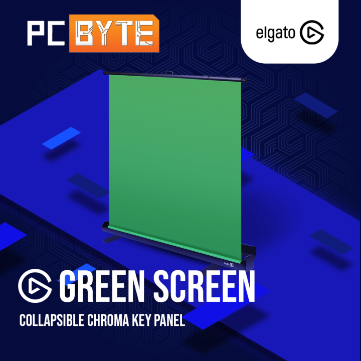 ELGATO Green Screen Collapsible Chroma Key Panel For Background Lazada