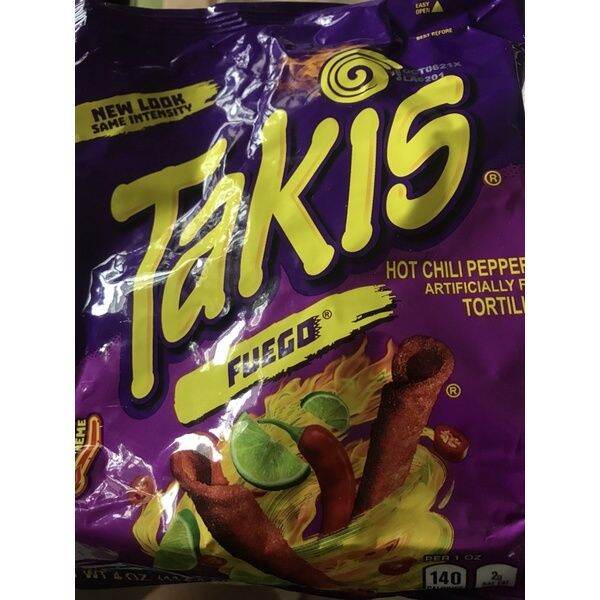 Takis Fuego Tortilla Chips, 40count Costco
